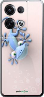 Силиконовый чехол Геккончик для Oppo Reno8 Pro 5G - 1094u-2615 изображение 