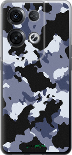 Силіконовий чехол Камуфляж v4 для Oppo Reno8 Pro 5G - 1182u-2615 изображение 