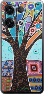 Силиконовый чехол Арт-дерево для Oppo Reno8 Pro 5G - 4008u-2615 изображение 