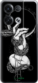 Силіконовий чехол Змія в руці для Oppo Reno8 Pro 5G - 4149u-2615 изображение 