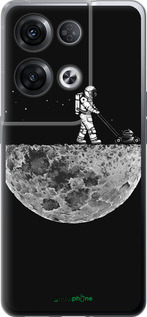 Силиконовый чехол Moon in dark для Oppo Reno8 Pro 5G - 4176u-2615 изображение 