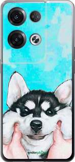 Силиконовый чехол Улыбнись для Oppo Reno8 Pro 5G - 4276u-2615 изображение 