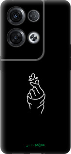 Силиконовый чехол Love You для Oppo Reno8 Pro 5G - 4298u-2615 изображение 