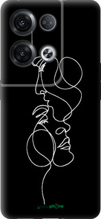 Силиконовый чехол Пара для Oppo Reno8 Pro 5G - 4457u-2615 изображение 