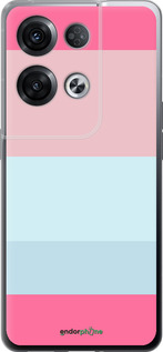 Силіконовий чехол Смуги1 для Oppo Reno8 Pro 5G - 4589u-2615 изображение 