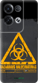 Силиконовый чехол biohazard 28 для Oppo Reno8 Pro 5G - 4846u-2615 изображение 