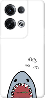 Силиконовый чехол Акула для Oppo Reno8 Pro 5G - 4870u-2615 изображение 