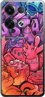 Силиконовый чехол № 5391 для Oppo Reno8 Pro 5G - 5391u-2615 изображение 