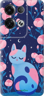 Силиконовый чехол № 5409 для Oppo Reno8 Pro 5G - 5409u-2615 изображение 