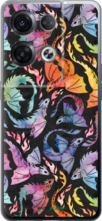 Силиконовый чехол № 5416 для Oppo Reno8 Pro 5G - 5416u-2615 изображение 