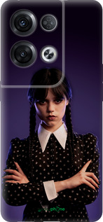 Силиконовый чехол Wednesday v3 для Oppo Reno8 Pro 5G - 5517u-2615 изображение 