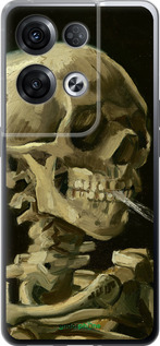 Силиконовый чехол Винсент Ван Гог. Череп для Oppo Reno8 Pro 5G - 5544u-2615 изображение 