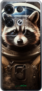 Силіконовий чехол Єнот-австронавт для Oppo Reno8 Pro 5G - 5581u-2615 изображение 