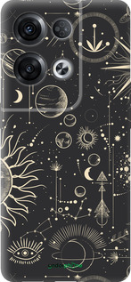 Силіконовий чехол Фаза місяця для Oppo Reno8 Pro 5G - 5605u-2615 изображение 