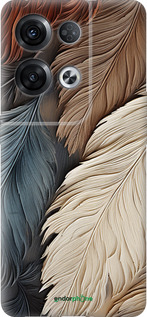 Силиконовый чехол Листья в стиле бохо для Oppo Reno8 Pro 5G - 5643u-2615 изображение 