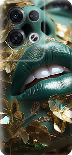 Силиконовый чехол Губы 2 для Oppo Reno8 Pro 5G - 5667u-2615 изображение 