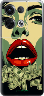 Силиконовый чехол Big money 2 для Oppo Reno8 Pro 5G - 5668u-2615 изображение 