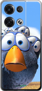 Силиконовый чехол Angry Birds для Oppo Reno8 Pro 5G - 6008u-2615 изображение 