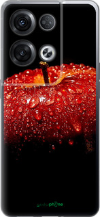 Силиконовый чехол Яблоко для Oppo Reno8 Pro 5G - 6022u-2615 изображение 