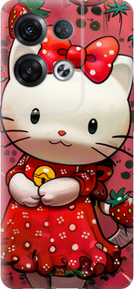 Силиконовый чехол hello kitty1 для Oppo Reno8 Pro 5G - 6036u-2615 изображение 