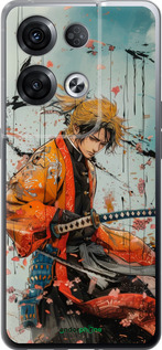 Силиконовый чехол Agatsuma Zenitsu: Убийца демонов для Oppo Reno8 Pro 5G - 6118u-2615 изображение 