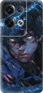 Силиконовый чехол Satoru Gojou для Oppo Reno8 Pro 5G - 6128u-2615 изображение 