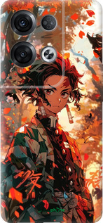 Силиконовый чехол Tanjiro для Oppo Reno8 Pro 5G - 6130u-2615 изображение 