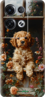 Силіконовий чехол Цуценя cocker spaniel для Oppo Reno8 Pro 5G - 6136u-2615 изображение 