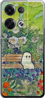 Силиконовый чехол Призрак 3 для Oppo Reno8 Pro 5G - 6248u-2615 изображение 