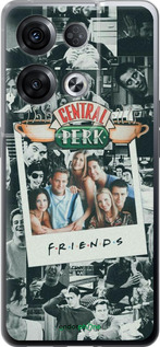 Силиконовый чехол Друзья для Oppo Reno8 Pro 5G - 6276u-2615 изображение 