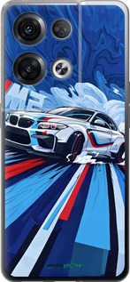 Силиконовый чехол БМВ для Oppo Reno8 Pro 5G - 6292u-2615 изображение 