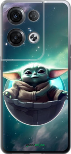 Силиконовый чехол Малышь йода для Oppo Reno8 Pro 5G - 6294u-2615 изображение 