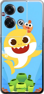 Силіконовий чехол Бейби Шарк для Oppo Reno8 Pro 5G - 6303u-2615 изображение 