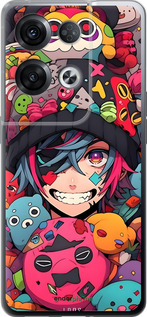 Силиконовый чехол Аниме парень для Oppo Reno8 Pro 5G - 6317u-2615 изображение 