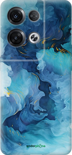 Силиконовый чехол Акварель для Oppo Reno8 Pro 5G - 6320u-2615 изображение 