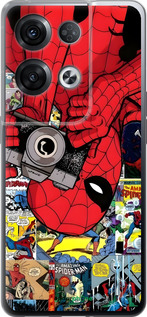 Силиконовый чехол Человек паук 2 для Oppo Reno8 Pro 5G - 6333u-2615 изображение 