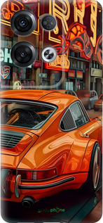 Силиконовый чехол Порше для Oppo Reno8 Pro 5G - 6334u-2615 изображение 