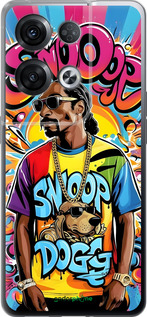 Силиконовый чехол Снуп дог для Oppo Reno8 Pro 5G - 6348u-2615 изображение 