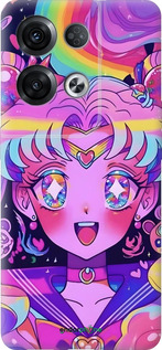 Силіконовий чехол Сейлор Мун 3 для Oppo Reno8 Pro 5G - 6352u-2615 изображение 