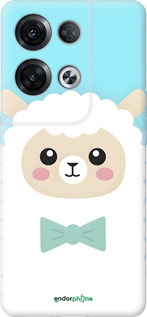 Силиконовый чехол Милый барашек для Oppo Reno8 Pro 5G - 6355u-2615 изображение 
