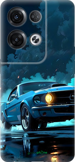 Силиконовый чехол Форд мустанг для Oppo Reno8 Pro 5G - 6374u-2615 изображение 