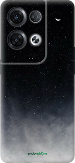 Силиконовый чехол Сині хмари, Синій місяць для Oppo Reno8 Pro 5G - 6396u-2615 изображение 