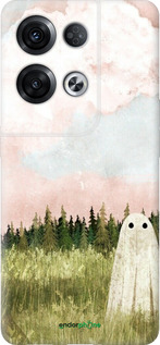 Силиконовый чехол Привидение для Oppo Reno8 Pro 5G - 6401u-2615 изображение 