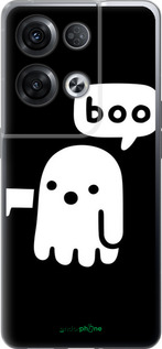 Силіконовий чехол Привид Несхвалення для Oppo Reno8 Pro 5G - 6431u-2615 изображение 