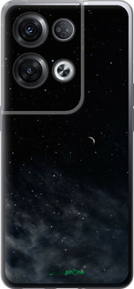 Силиконовый чехол Ночное небо для Oppo Reno8 Pro 5G - 6451u-2615 изображение 