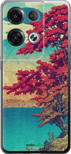 Силиконовый чехол С изображением природы для Oppo Reno8 Pro 5G - 6469u-2615 изображение 