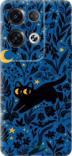 Силиконовый чехол Летняя ночь для Oppo Reno8 Pro 5G - 6472u-2615 изображение 