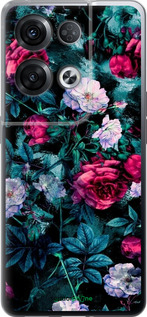 Силиконовый чехол Сад и розы для Oppo Reno8 Pro 5G - 6483u-2615 изображение 