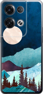 Силіконовий чехол Гірська ідилія нічний краєвид для Oppo Reno8 Pro 5G - 6488u-2615 изображение 