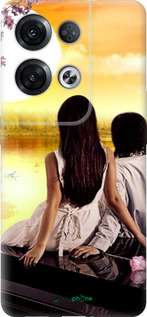 Силиконовый чехол Sunset для Oppo Reno8 Pro 5G - 6607u-2615 изображение 